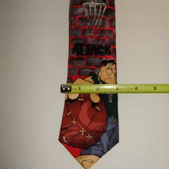 LAKESIDE APPAREL VTG 1994 FRED FLINTONE TIE - Picture 2 of 7